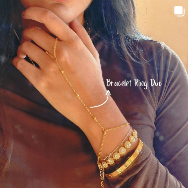 Bracelet Ring Duo