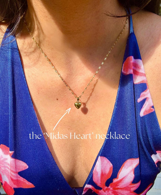 Midas Heart Necklace