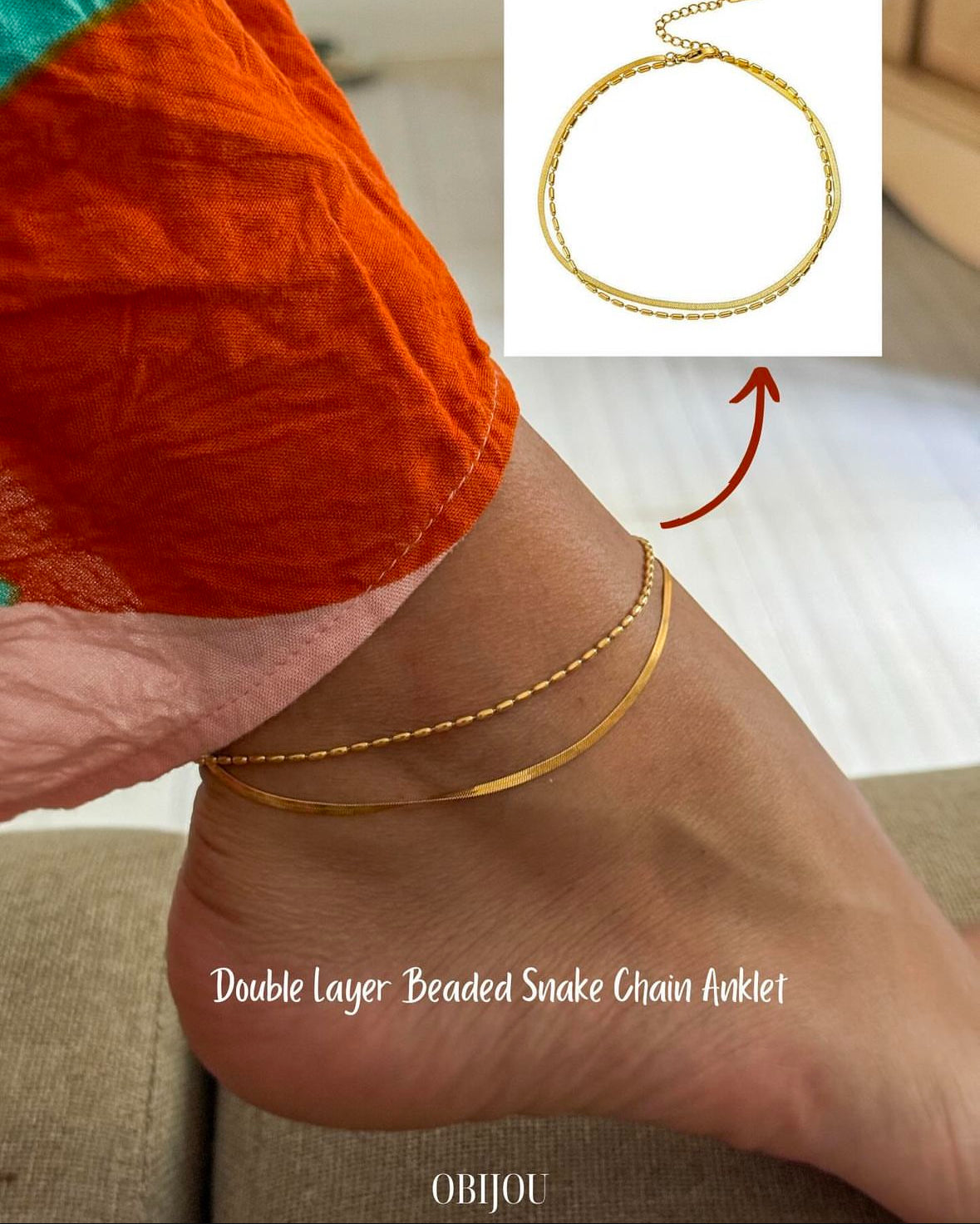 Double Layer Anklet